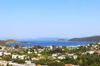 Türkbükü Bodrum'da Güzel Çağdaş Lüks Villa